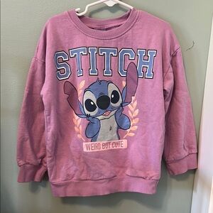 Disney Stitch Kids Sweatshirt - Lavender